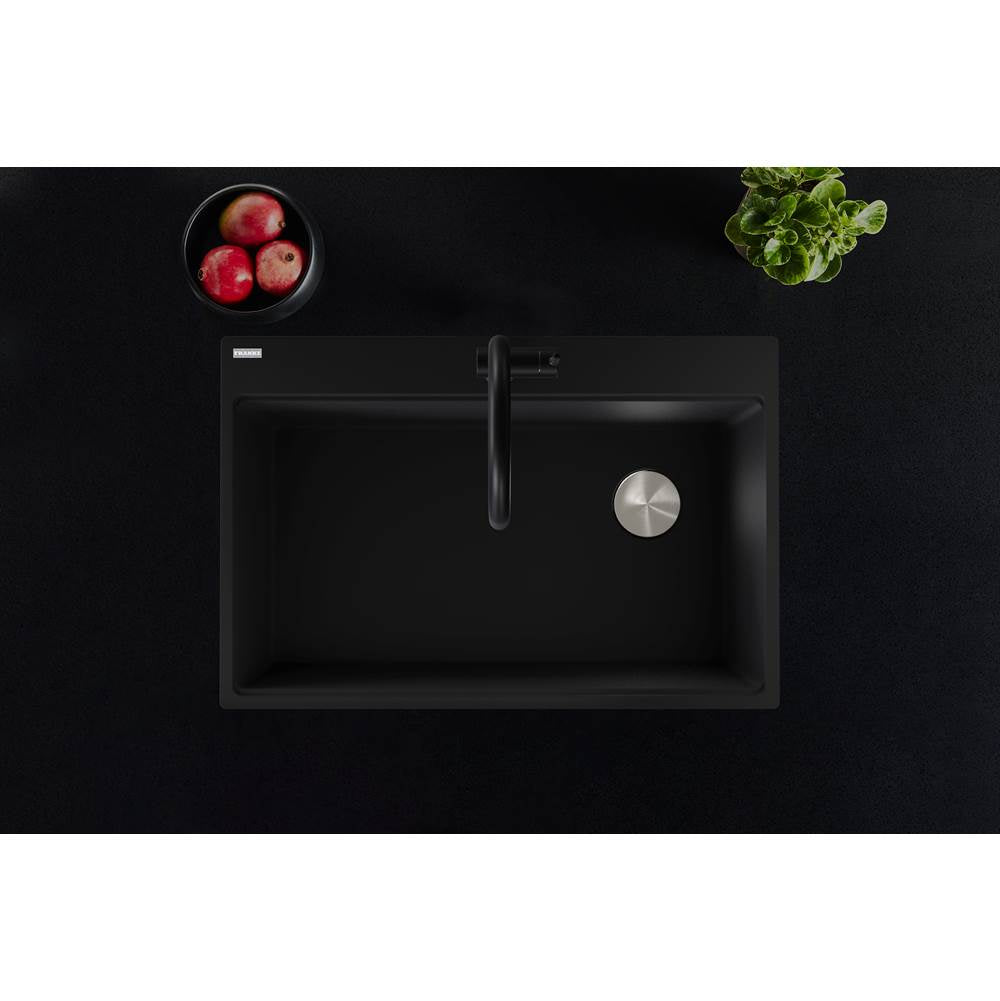 Maris Tm Grn Champagne Sgl - Offset Waste With Strainer Basket