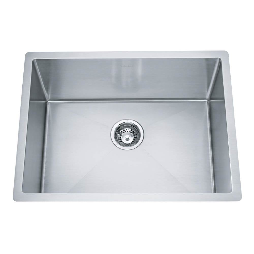 Franke - Outdoor 25.0-in. x 19.0-in. 18 Gauge T316 Stainless Steel Undermount Single Bowl Outdoor Sink - ODX110-2312-316