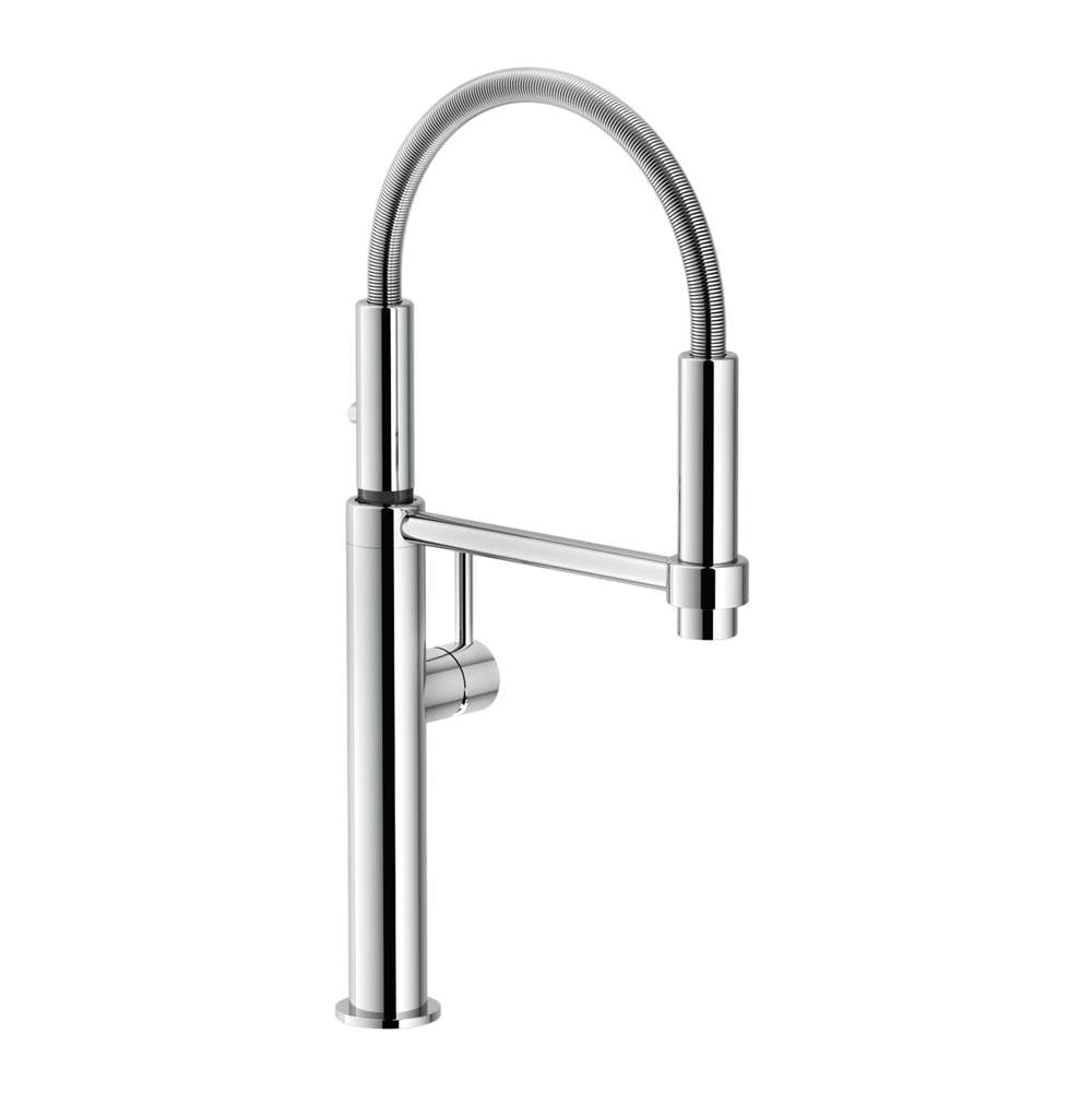 Franke - Pescara 18-inch Single Handle Semi-Pro Kitchen Faucet in Polished Chrome, PES-360-CHR