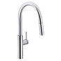Franke - Pescara 17-inch Single Handle Pull-Down Kitchen Faucet in Polished Chrome, PES-PD-CHR