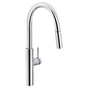 Franke - Pescara 19.7-inch Single Handle Pull-Down Kitchen Faucet in Polished Chrome, PES-PDX-CHR