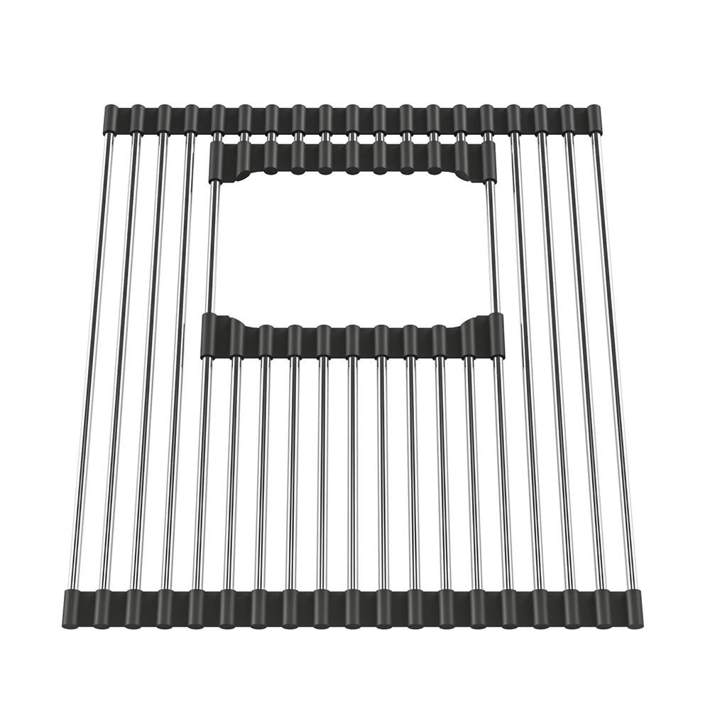 Franke - 11.1-in. x 13.5-in. Stainless Steel Bottom Roller Mat for Peak PKG11014 Sinks
