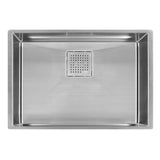 Franke - Peak 26-in. x 18-in. 16 Gauge Stainless Steel Undermount Single Bowl Kitchen Sink - PKX11025 - Stainless Steel