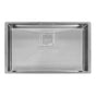 Franke - Peak 29-in. x 18-in. 16 Gauge Stainless Steel Undermount Single Bowl Kitchen Sink - PKX11028 - Stainless Steel