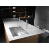 Peak 29-in. x 18-in. 16 Gauge Stainless Steel Undermount Single Bowl Kitchen Sink - PKX11028