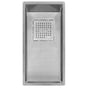 Franke - Peak 8-in. x 18-in. 18 Gauge Stainless Steel Undermount Single Bowl Prep/Bar Sink - PKX1108 - Stainless Steel