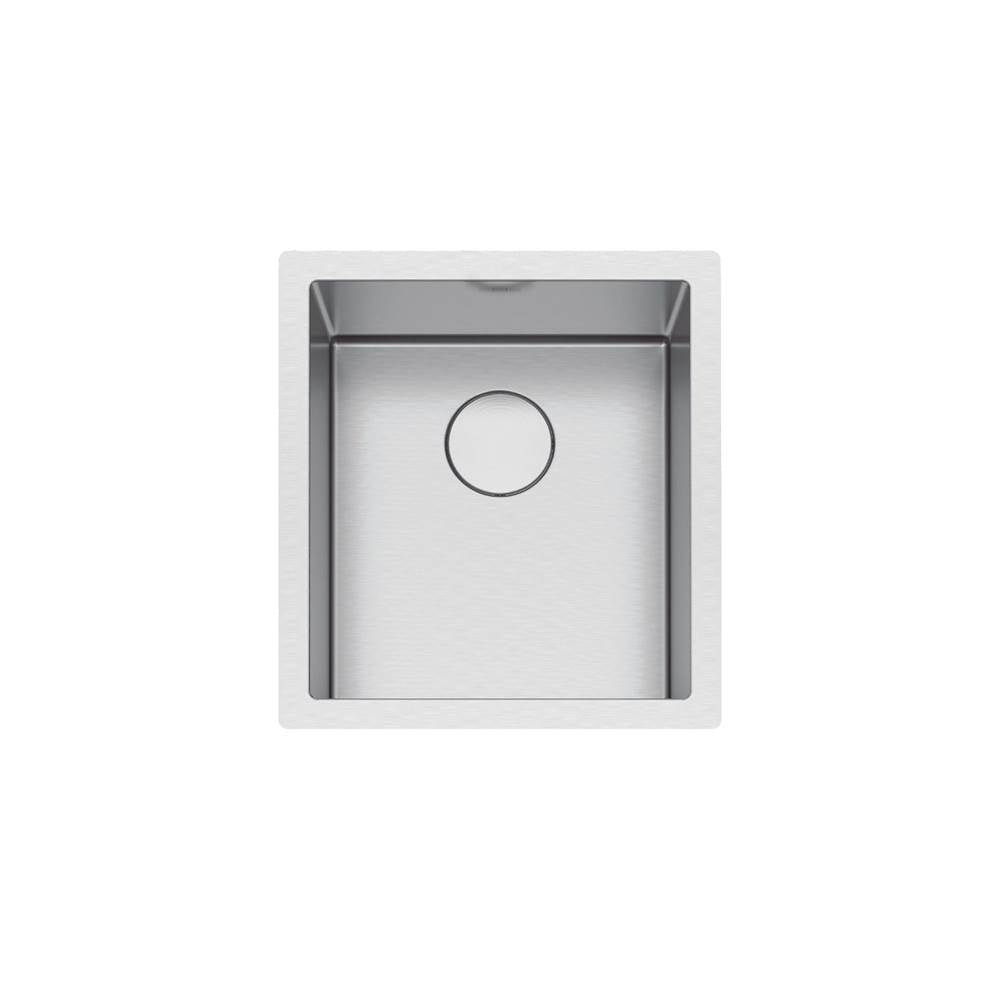 Franke - Professional 2.0 17.5-in. x 19.5-in. 16 Gauge Stainless Steel Undermount Single Bowl Kitchen Sink - PS2X110-15 - Stainless Steel