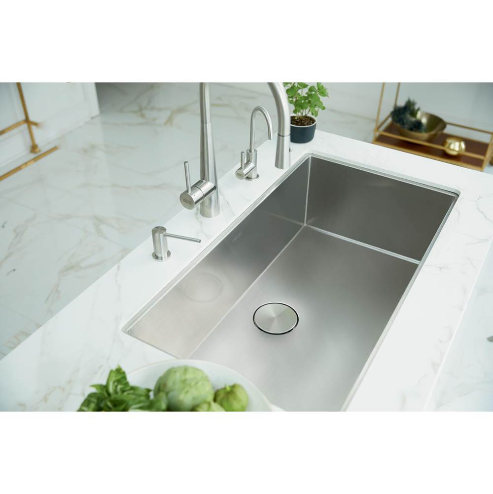 Professional 2.0 32.5-in. x 19.5-in. 16 Gauge Stainless Steel Undermount Single Bowl Kitchen Sink -PS2X110-30
