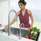 Professional 2.0 Workcenter 35.5-in. x 19.5-in. 16 Gauge Stainless Steel Undermount Single Bowl Kitchen Sink