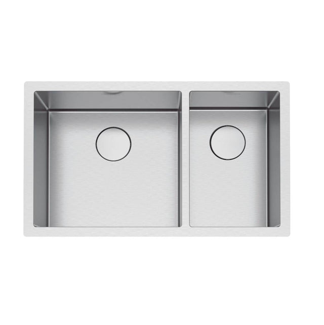 Franke - Professional 2.0 32.5-in. x 19.5-in. 16 Gauge Stainless Steel Undermount Double Bowl Kitchen Sink - PS2X160-18-11 - Stainless Steel