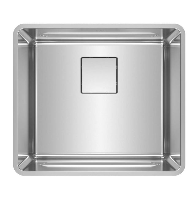 Franke - Pescara 21-in. x 18-in. 18 Gauge Stainless Steel Undermount Single Bowl Kitchen Sink - PTX110-20 - Stainless Steel