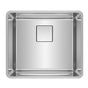Franke - Pescara 21-in. x 18-in. 18 Gauge Stainless Steel Undermount Single Bowl Kitchen Sink - PTX110-20 - Stainless Steel