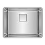 Franke - Pescara 23.6-in. x 18.5-in. 18 Gauge Stainless Steel Undermount Single Bowl Kitchen Sink - PTX110-22 - Stainless Steel