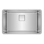 Franke - Pescara 29.5-in. x 18.5-in. 18 Gauge Stainless Steel Undermount Single Bowl Kitchen Sink - PTX110-28 - Stainless Steel