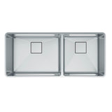 Pescara 41-in. x 18-in. 18 Gauge Stainless Steel Undermount Double Bowl Kitchen Sink - PTX160-40