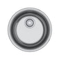 Franke - Rotondo 17.0-in. x 7.0-in. 20 Gauge Stainless Steel Dual Mount Single Bowl Kitchen Sink