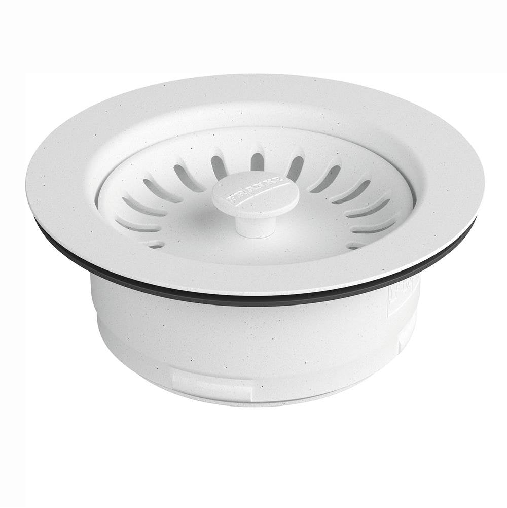 Franke - Colorline Replacement Waste Disposer Flange for Kitchen Sink in Polar White - Polar White