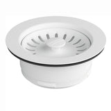 Franke - Colorline Replacement Waste Disposer Flange for Kitchen Sink in Polar White - Polar White