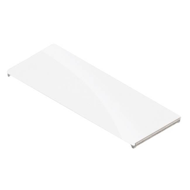 Franke - Bottom Drain White Glass Cover - White