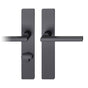 FSB - European Multi-Point Trim - Stainless Steel - Black Color Anodized Aluminum