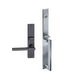 FSB - Thumblatch Entrance Lockset - Satin Stainless Steel,Aluminum