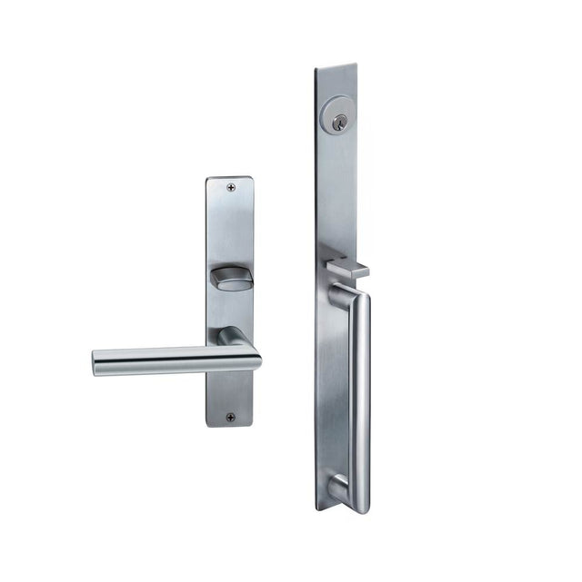 FSB - Thumblatch Entrance Lockset - Satin Stainless Steel