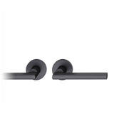 FSB - Tubular Lockset - Anodized Aluminum - Black Color Anodized Aluminum