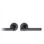 FSB - Tubular Lockset - Anodized Aluminum - Black Color Anodized Aluminum