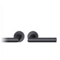 FSB - Tubular Lockset - Anodized Aluminum - Black Color Anodized Aluminum