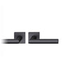 FSB - Tubular Lockset - Anodized Aluminum - Black Color Anodized Aluminum