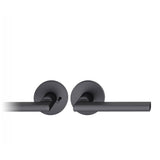 FSB - Tubular Lockset - Anodized Aluminum - Black Color Anodized Aluminum