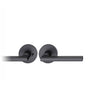 FSB - Tubular Lockset - Anodized Aluminum - Black Color Anodized Aluminum