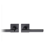 FSB - Tubular Lockset - Anodized Aluminum - Black Color Anodized Aluminum