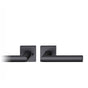 FSB - Tubular Lockset - Anodized Aluminum - Black Color Anodized Aluminum