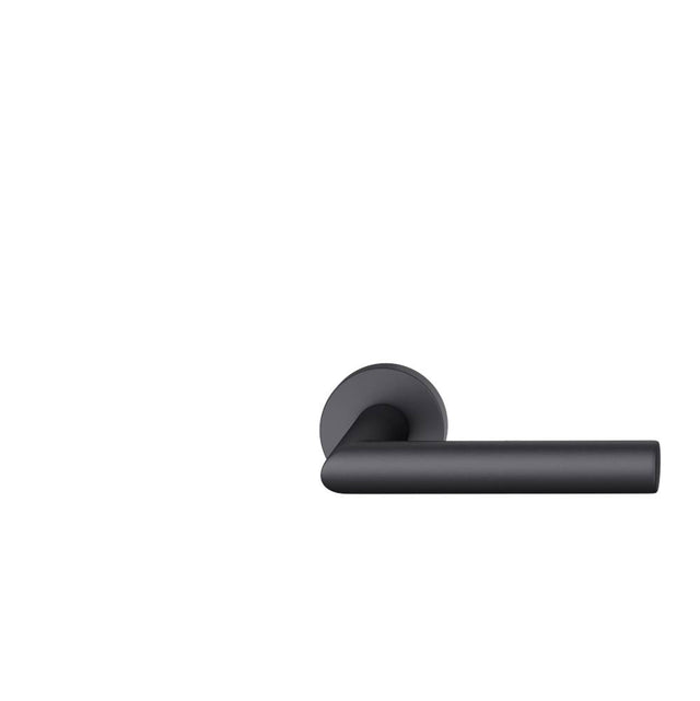 FSB - Tubular Lockset - Anodized Aluminum - Black Color Anodized Aluminum