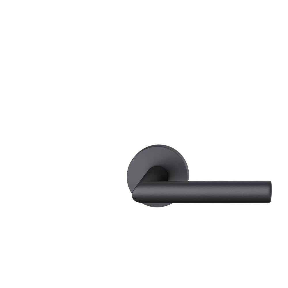FSB - Tubular Lockset - Anodized Aluminum - Black Color Anodized Aluminum