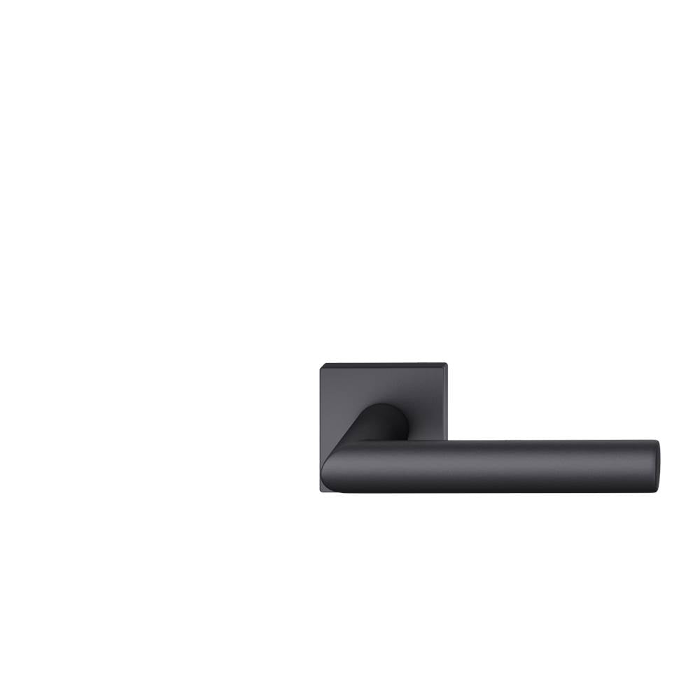 FSB - Tubular Lockset - Anodized Aluminum - Black Color Anodized Aluminum