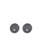 FSB - Keyed Deadbolt - Aluminum - Black Color Anodized Aluminum