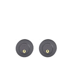 FSB - Keyed Deadbolt - Aluminum - Black Color Anodized Aluminum