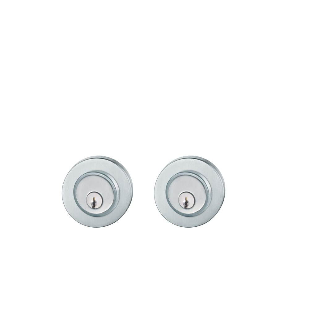 FSB - Keyed Deadbolt - Stainless Steel - Satin Stainless Steel