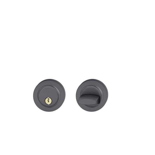 FSB - Keyed Deadbolt - Aluminum - Black Color Anodized Aluminum