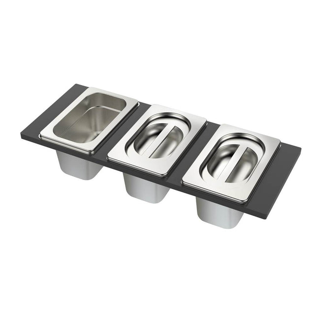 Foster - Kit Of 3 Steel Bowls