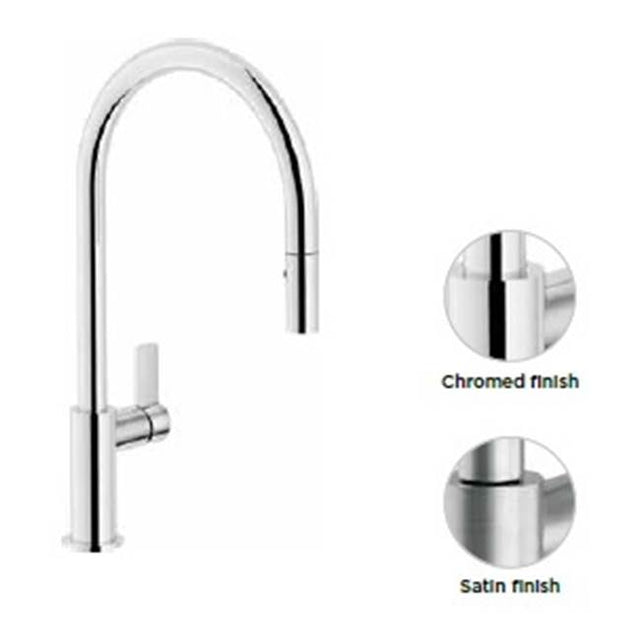 Foster - Capri Faucet Ss Satin - Stainless Steel Satin