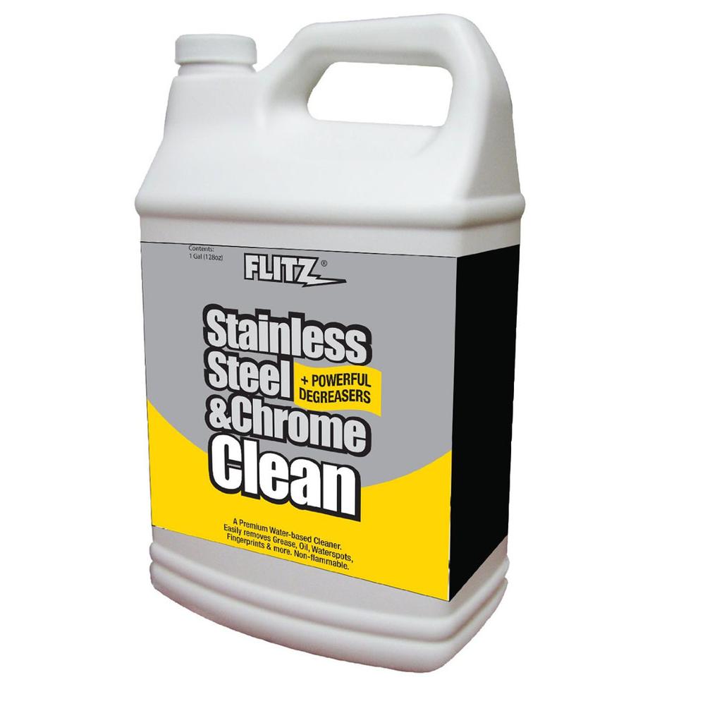 Flitz - Stainless Steel And Chrome Cleaner With Degreaser