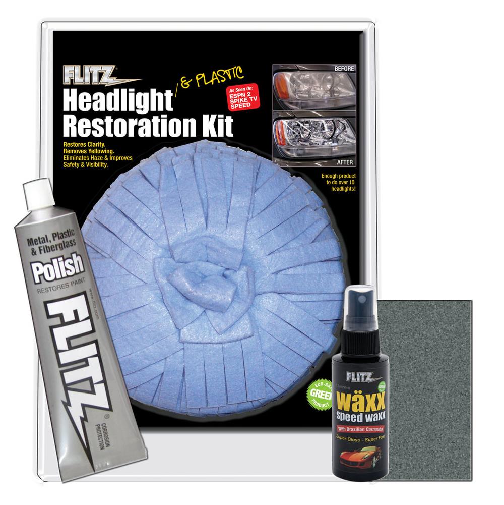 Flitz - Headlight Restoration Kit - Restores Up To 10 Plus Headlights!