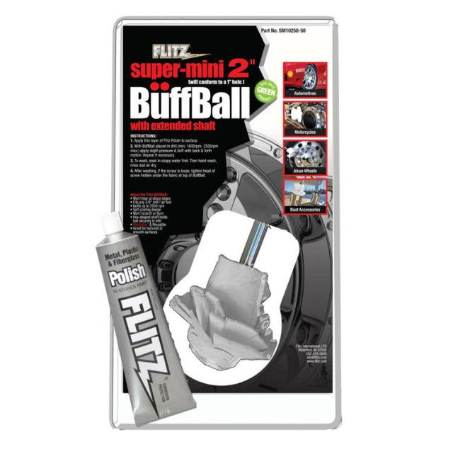 Flitz - 2'' Buff Ball (Wheels, Motorcycle, Boat Accessories)