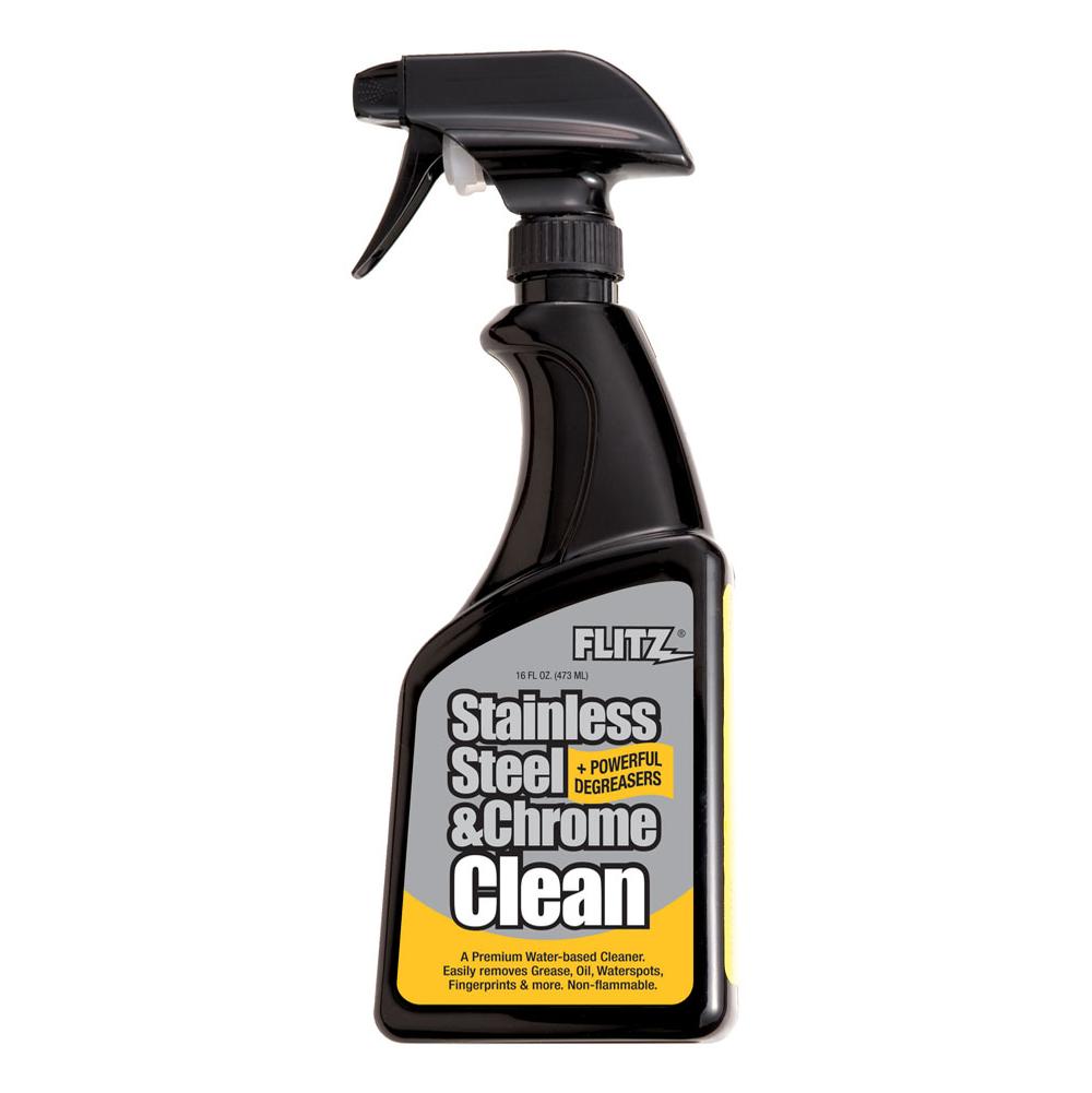 Flitz - Stainless Steel And Chrome Cleaner With Degreaser