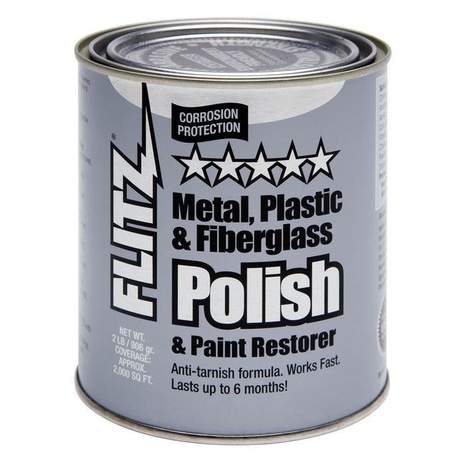 Flitz - Metal, Plastic And Fiberglass Polish - Paste