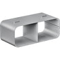 Gaggenau - Flat Duct Connecting Piece, Male, Dn 150, Metal