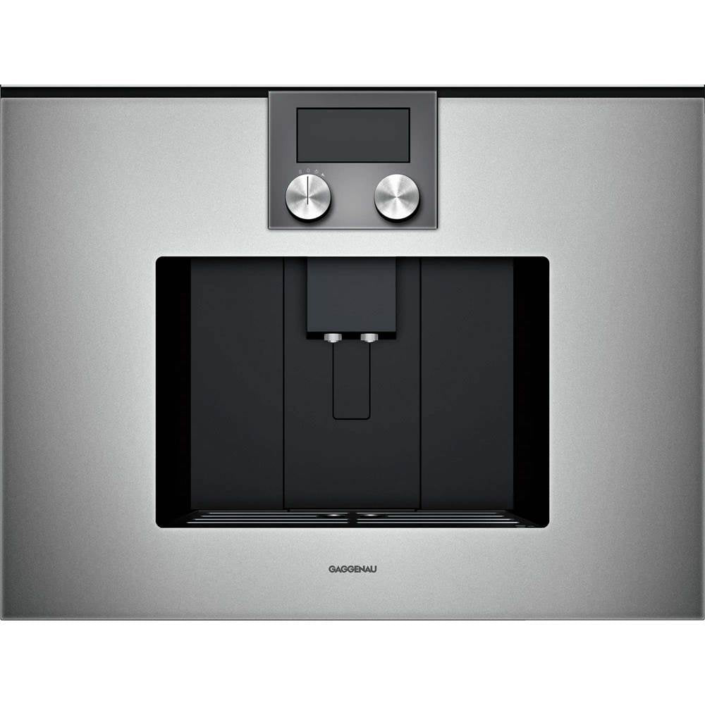 Gaggenau - 200 Series Built-In Fully Automatic Espresso Machine, Tft, Water Tank, Controls On Top, Flush Design